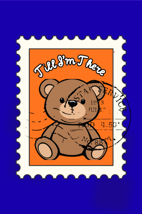 Three handmade Till I'm There teddy bears